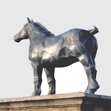 Joncourt Cheval Bronze